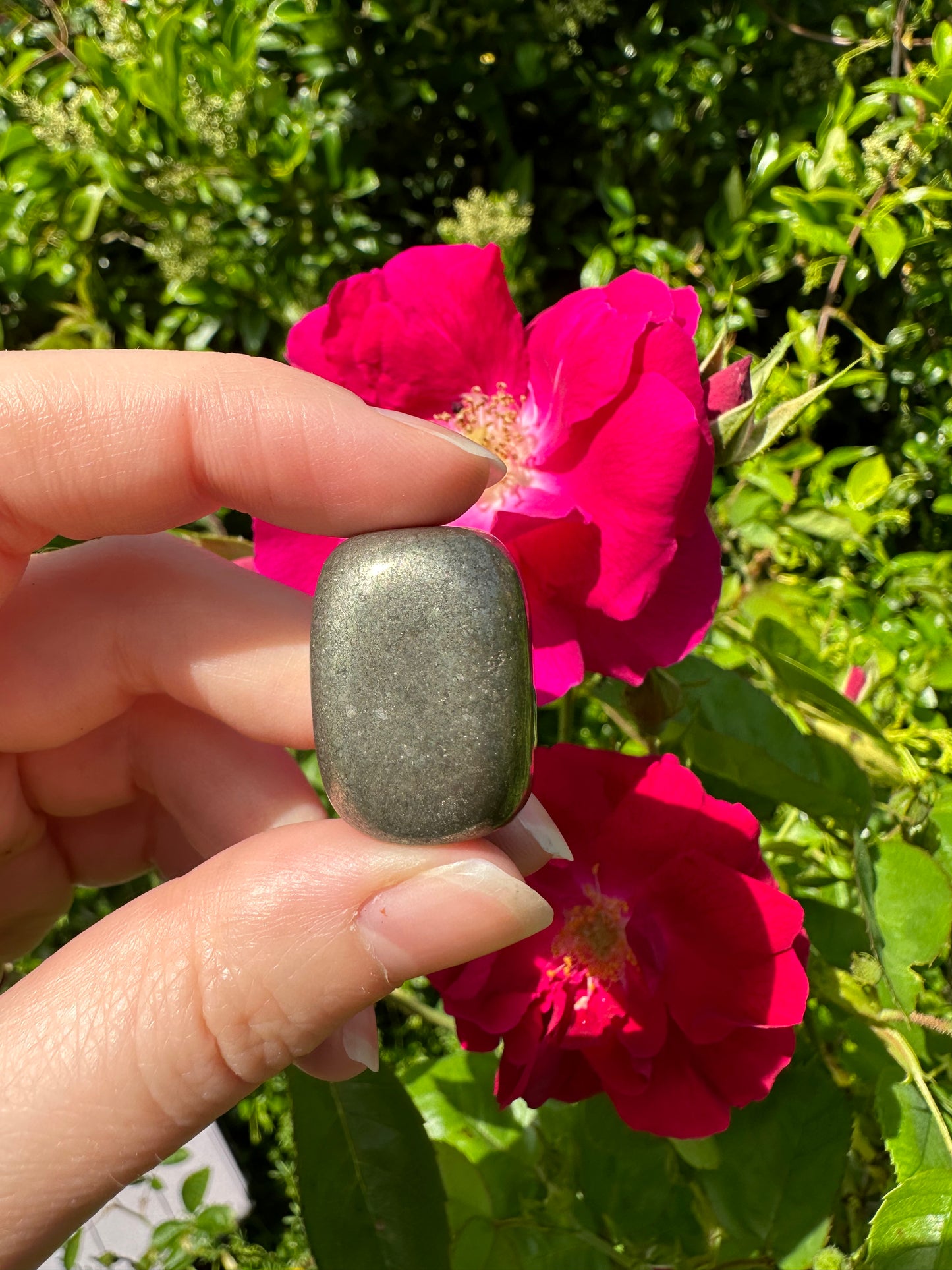 Pyrite Tumbled