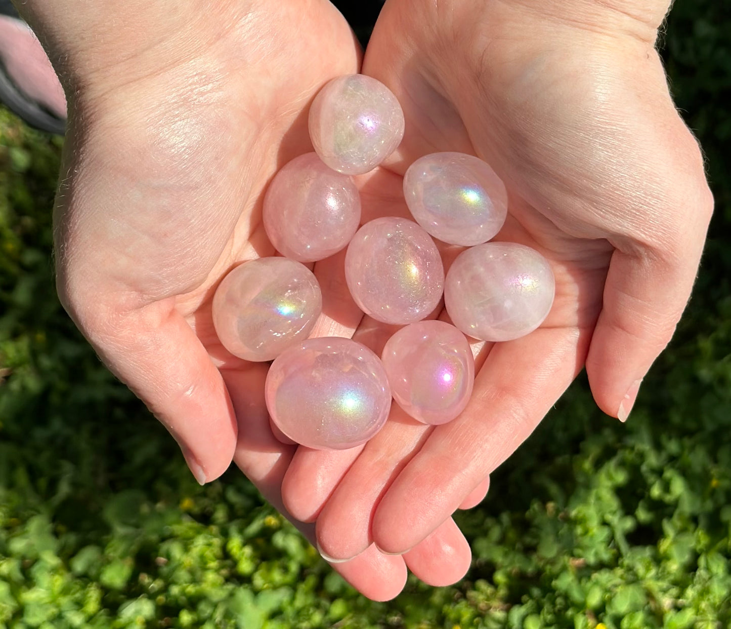 Angel Aura Rose Quartz
