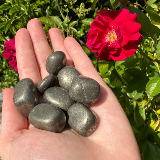 Pyrite Tumbled