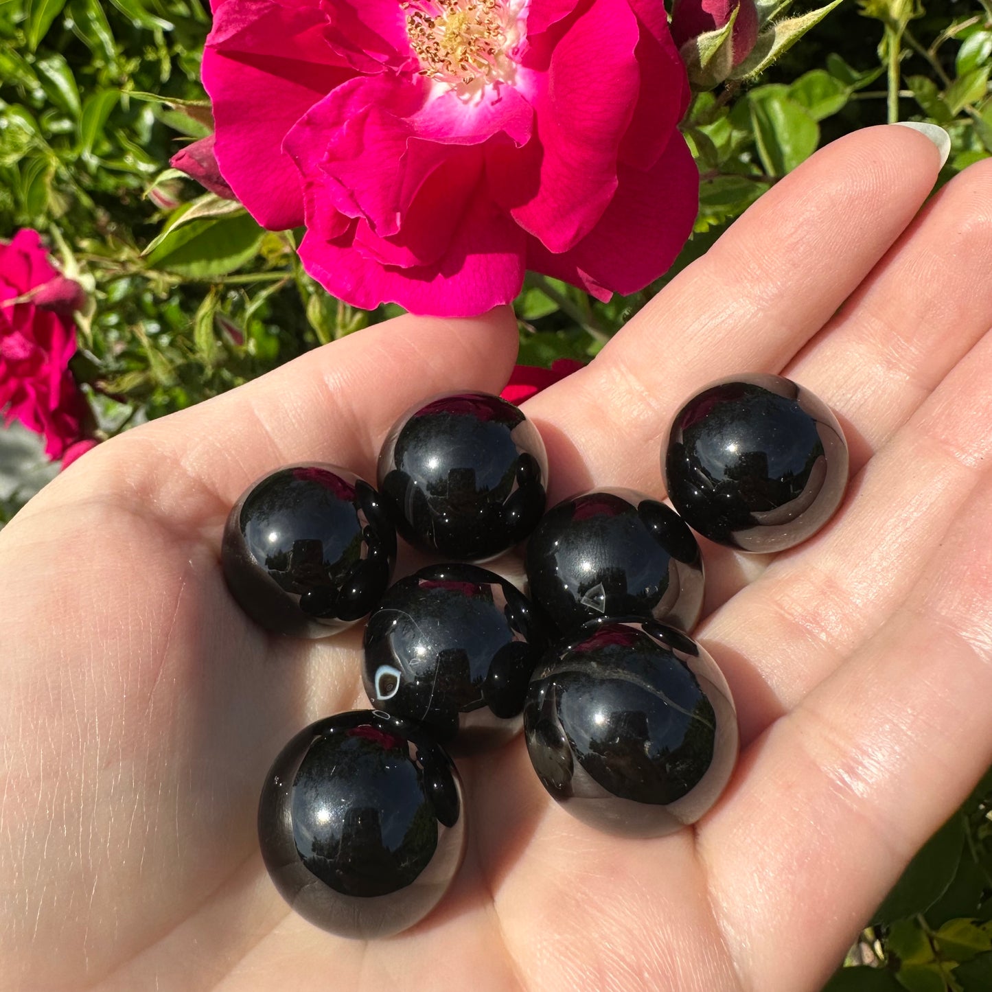 Black Onyx Sphere