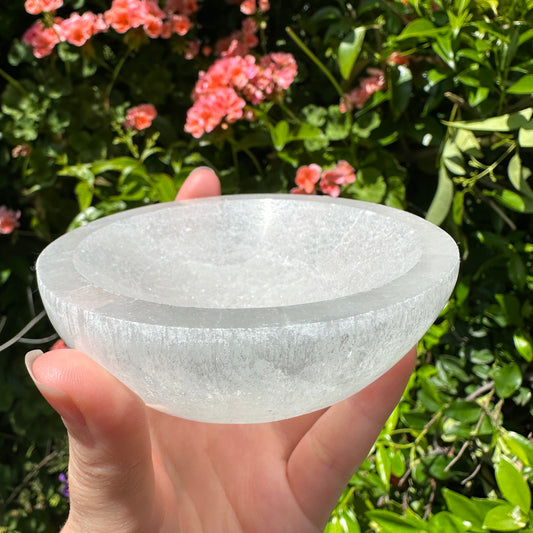 Selenite Bowl