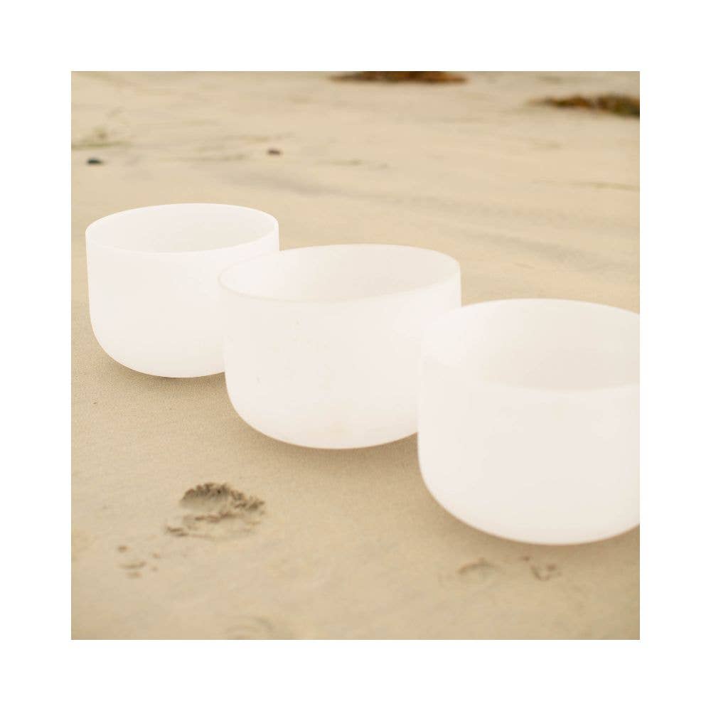 Crystal Singing Bowl - 10" Note B